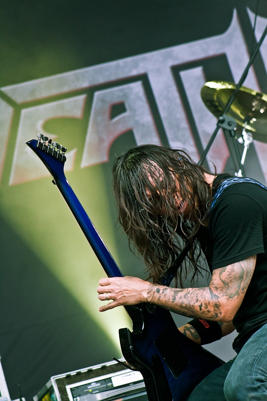 Death Angel - koncert: Death Angel ('Metalfest 2012'), Jaworzno 'Zalew Sosina' 3.06.2012