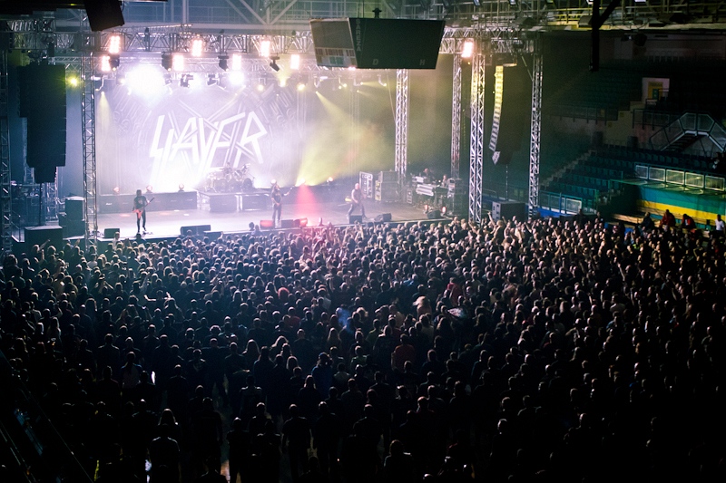 Slayer - koncert: Slayer, Ostrawa 'Zimni stadion Sareza' 6.06.2012