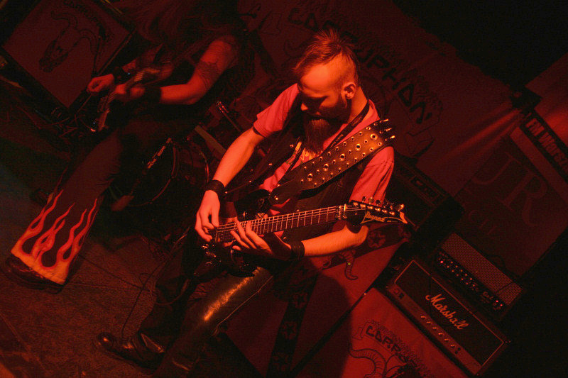 Corruption - koncert: Corruption ('Bourbon River Re-Creation Tour 2010'), Katowice 'Cogitatur' 11.03.2010