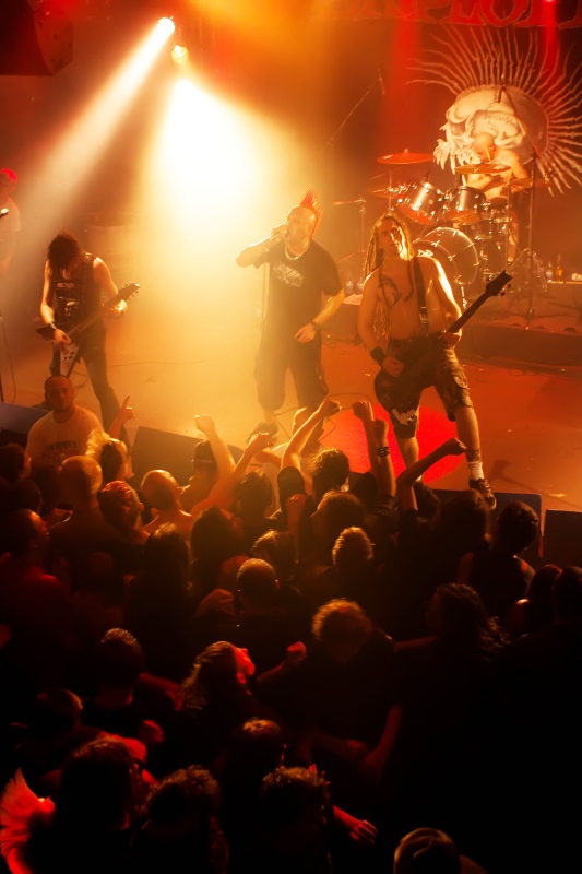 The Exploited - koncert: The Exploited, Kraków 'Kwadrat' 2.06.2010