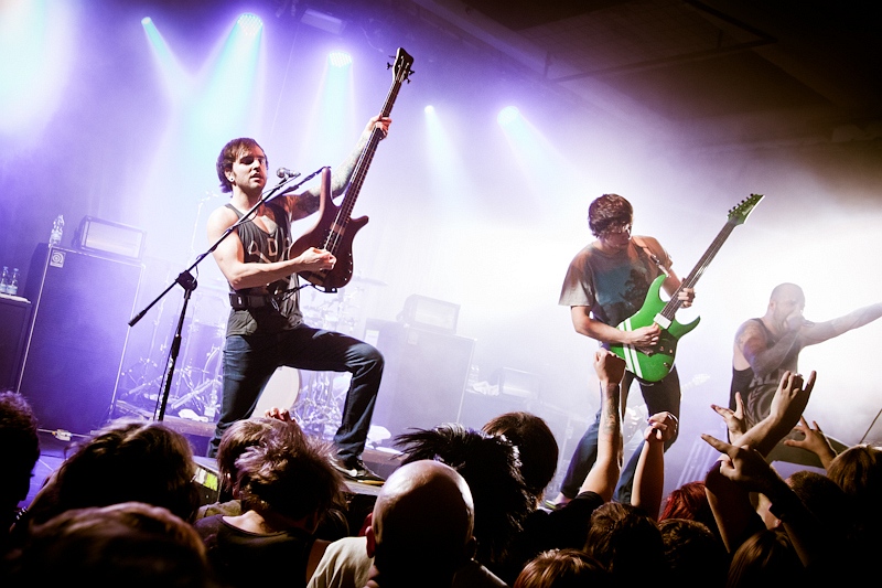 August Burns Red - koncert: August Burns Red, Kraków 'Fabryka' 11.11.2012