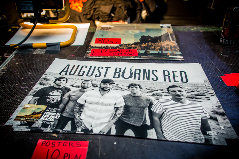 August Burns Red - koncert: August Burns Red, Kraków 'Fabryka' 12.10.2015