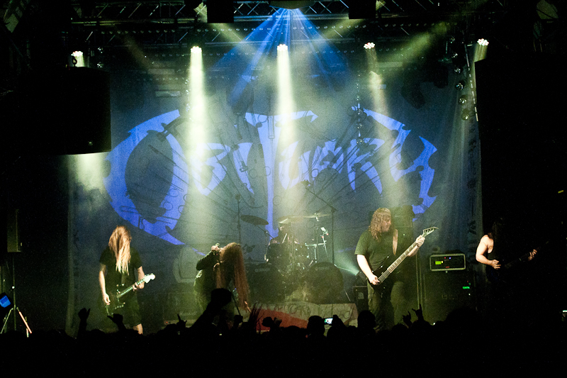 Obituary - koncert: Obituary, Gdańsk 'B90' 11.11.2015