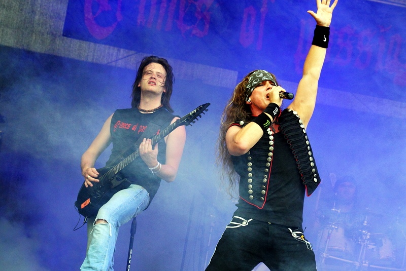 Crimes Of Passion - koncert: Arakain, Crimes of Passion ('Metalfest 2011'), Pilzno 'Amfiteatr Lochotin' 4.06.2011