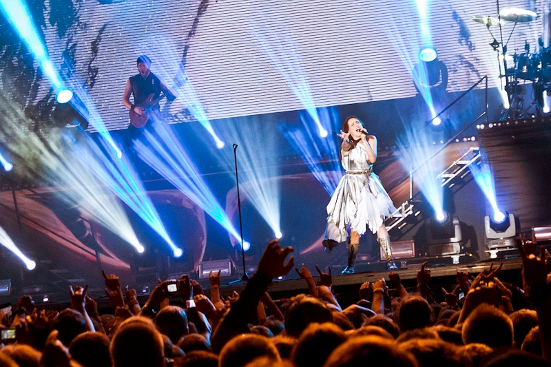 Within Temptation - koncert: Within Temptation ('Masters Of Rock 2012'), Vizovice 12.07.2012