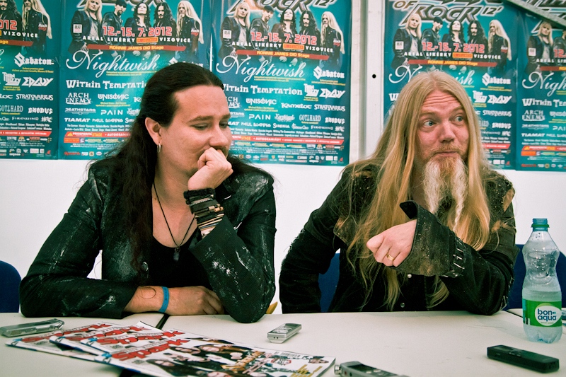 Nightwish - koncert: Nightwish ('Masters Of Rock 2012'), Vizovice 14.07.2012