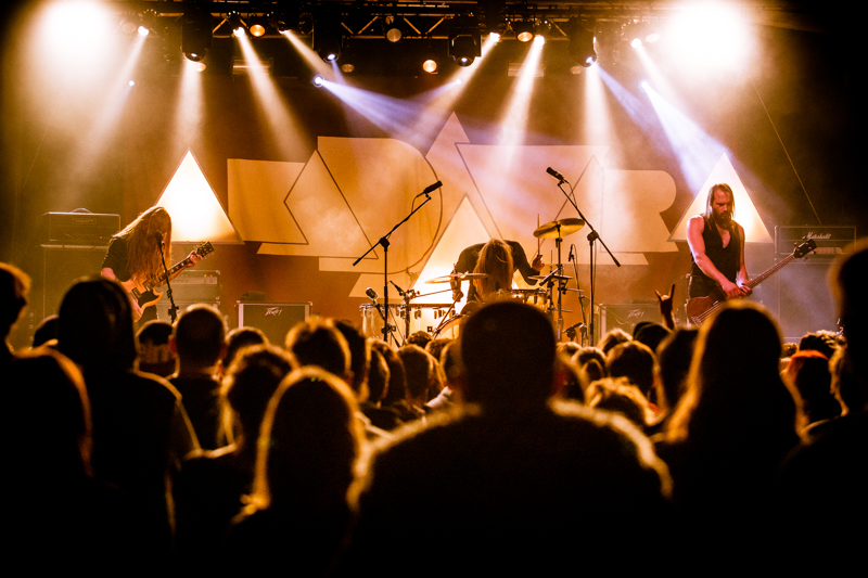 Kadavar - koncert: Kadavar, Kraków 'Fabryka' 13.12.2015