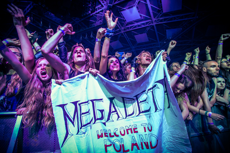 Megadeth - koncert: Megadeth ('Power Festival'), Łódź 'Atlas Arena' 7.06.2016