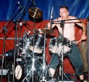 Suicide Commando - koncert: Castle Party 2004, dzień drugi, Bolków 31.07.2004