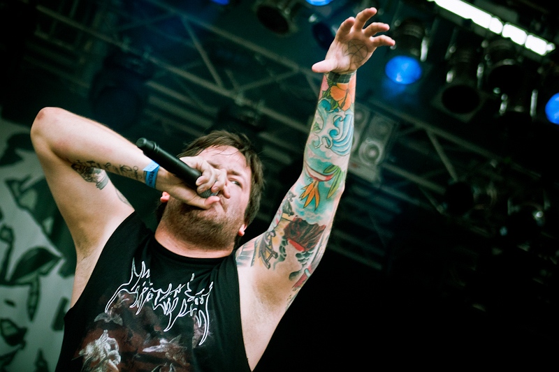 The Black Dahlia Murder - koncert: The Black Dahlia Murder ('Brutal Assault 2012'), Jaromer 9.08.2012