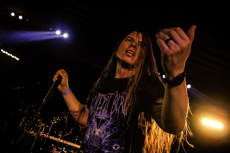 Cryptopsy - koncert: Cryptopsy, Ostrawa 'Barrak' 9.09.2014