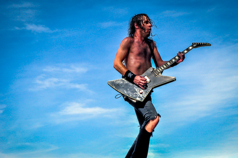 Airbourne - koncert: Airbourne, Clisson 20.06.2015