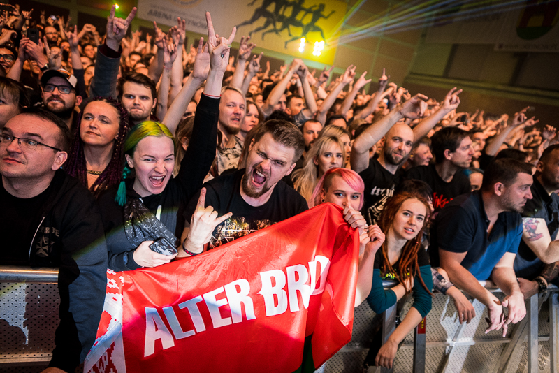 Alter Bridge - koncert: Alter Bridge, Warszawa 'Arena Ursynów' 23.11.2019