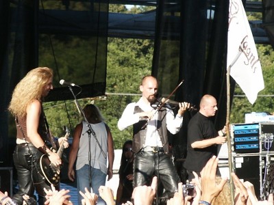 Korpiklaani - koncert: Masters of Rock 2006 (Edguy, Korpiklaani, Metal Church), Czechy 14-16.07.2006