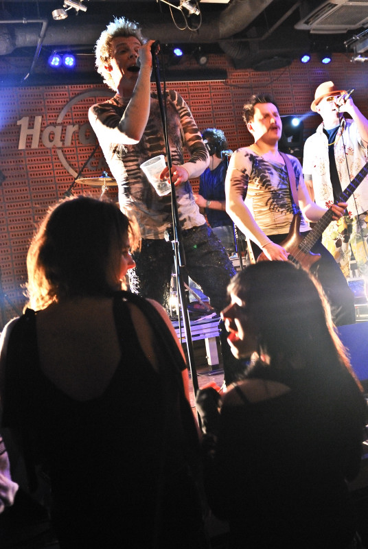 Blenders - koncert: Blenders (Pepsi Rocks!), Warszawa 'Hard Rock Cafe' 16.02.2010