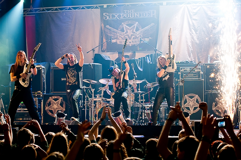 The Sixpounder - koncert: The Sixpounder, Bydgoszcz 'Astoria' 10.03.2012