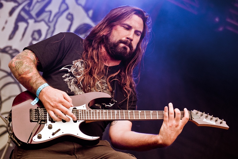 The Black Dahlia Murder - koncert: The Black Dahlia Murder ('Brutal Assault 2012'), Jaromer 9.08.2012