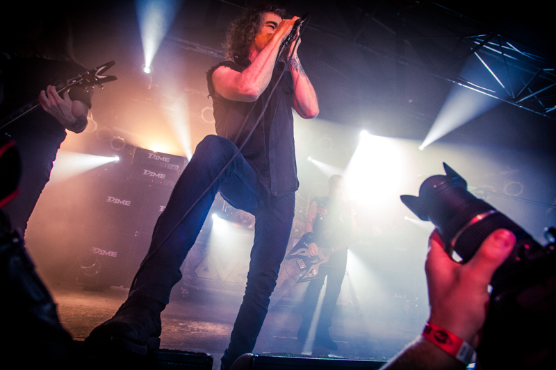 Overkill - koncert: Overkill, Katowice 'Mega Club' 14.03.2015