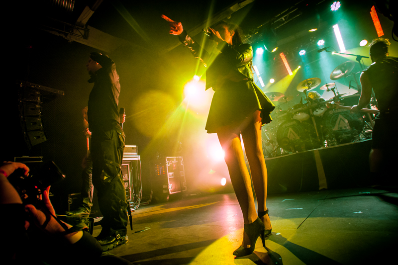 Amaranthe - koncert: Amaranthe, Kraków 'Fabryka' 8.04.2015