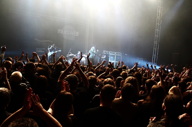 The Answer - koncert: The Answer ('Hard Rock Heroes Festival'), Katowice 'Spodek' 28.11.2011