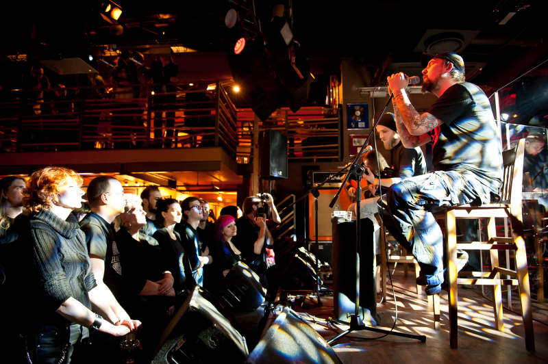 Blindead - koncert: Blindead ('Granie na żywo'), Warszawa 'Hard Rock Cafe' 20.02.2012