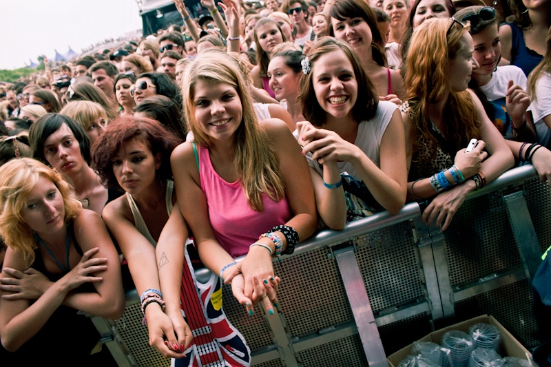 The Kooks - koncert: The Kooks ('Rock For People 2012'), Hradec Kralove 5.07.2012