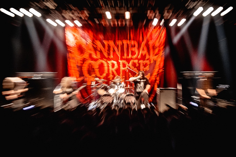 Cannibal Corpse - koncert: Cannibal Corpse, Warszawa 'Progresja Music Zone' 17.11.2014