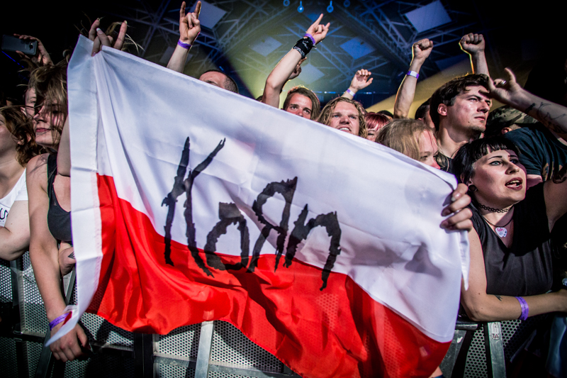 Korn - koncert: Korn ('Power Festival'), Łódź 'Atlas Arena' 7.06.2016