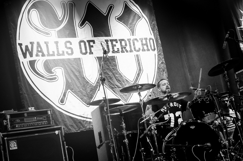 Walls of Jericho - koncert: Walls of Jericho, Warszawa 'Progresja Music Zone' 19.01.2017