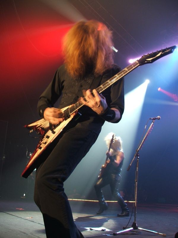 Megadeth - koncert: Metalmania 2008 (Megadeth), Katowice 'Spodek' 8.03.2008