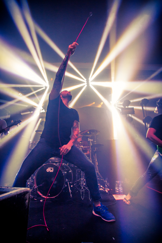 August Burns Red - koncert: August Burns Red, Kraków 'Fabryka' 12.10.2015