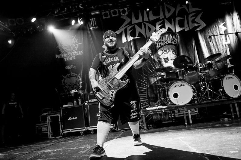 Suicidal Tendencies - koncert: Suicidal Tendencies, Warszawa 'Progresja Music Zone' 19.01.2017