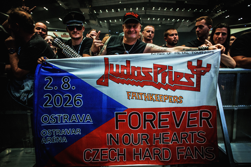 Judas Priest - koncert: Judas Priest, Ostrawa 'Ostravar Arena' 2.08.2026