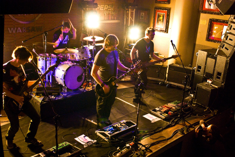 Ocean - koncert: Ocean (Pepsi Rocks!), Warszawa 'Hard Rock Cafe' 9.02.2010