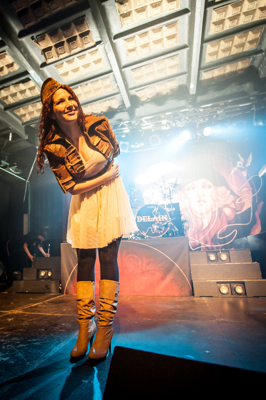 Delain - koncert: Delain, Warszawa 'Progresja' 28.04.2012