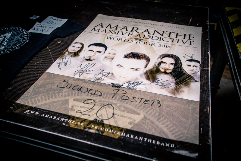 Amaranthe - koncert: Amaranthe, Kraków 'Fabryka' 8.04.2015