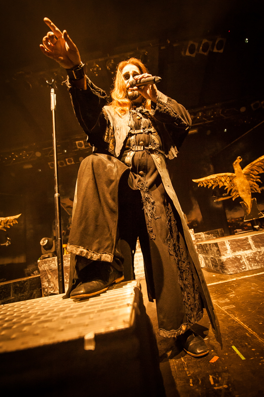 Powerwolf - koncert: Powerwolf, Warszawa 'Progresja Music Zone' 13.02.2016