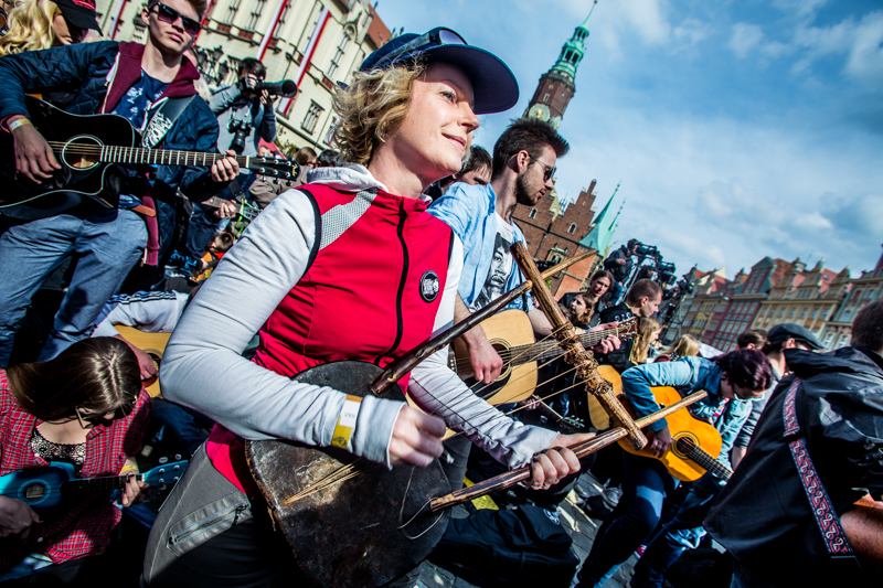 Gitarowy rekord Guinnessa - koncert: Gitarowy rekord Guinnessa, Wrocław 'Rynek' 1.05.2016