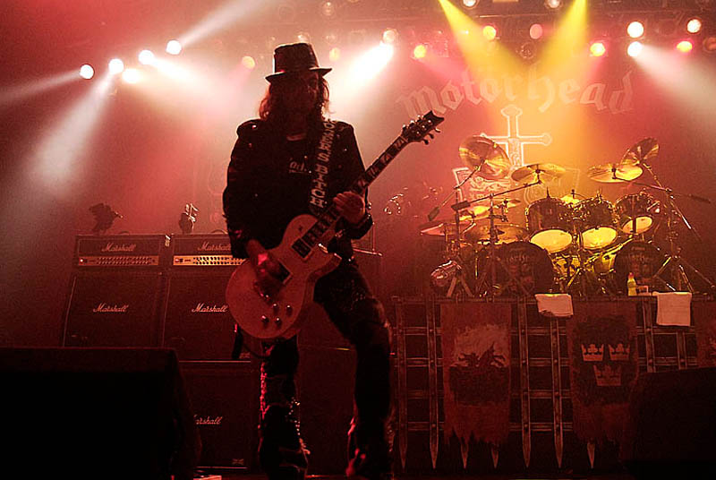 Motorhead - koncert: Motorhead, Der W, Black Stone Cherry, Berlin 'Arena Treptow' 11.12.2009