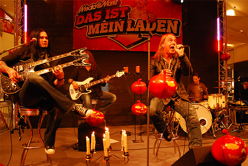 Helloween - koncert: Helloween, Berlin 'Media Markt' 2.02.2010