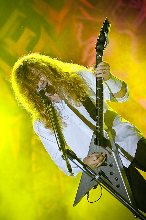 Megadeth - koncert: 'Topfest 2010' - Megadeth, Cavalera Conspiracy, Skwor, Nove Mesto nad Vahom 2.07.2010