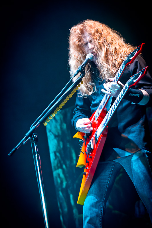 Megadeth - koncert: Megadeth, Łódź 'Hala Arena' 11.04.2011