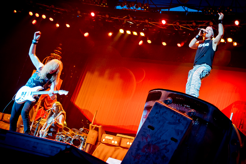 Iron Maiden - koncert: Iron Maiden ('Sonisphere Festival 2011'), Warszawa 'Lotnisko Bemowo' 10.06.2011