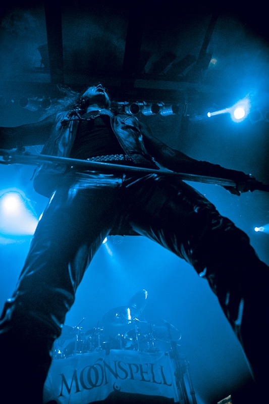 Moonspell - koncert: Moonspell, Warszawa 'Progresja Music Zone' 20.12.2014