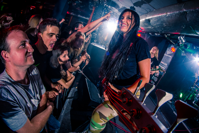 Nervosa - koncert: Nervosa, Bielsko-Biała 'Rude Boy Club' 15.07.2015