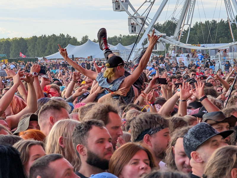 Hunter - koncert: Hunter ('Pol'and'Rock Festival'), Broczyno 2.08.2025