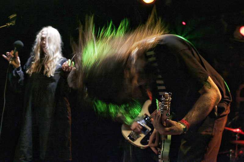 Jarboe - koncert: Jarboe, Nachtmystium ('Neuro Music'), Wrocław 'Firlej' 9.04.2010