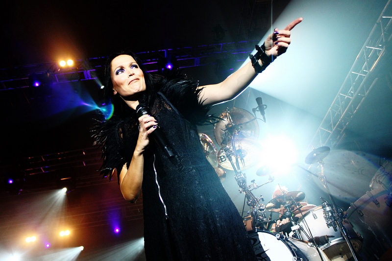 Tarja Turunen - koncert: Tarja Turunen, Zlin 'Hala Euronics' 13.01.2012