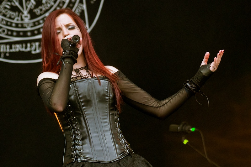 Sirenia - koncert: Sirenia ('Masters Of Rock 2012'), Vizovice 13.07.2012