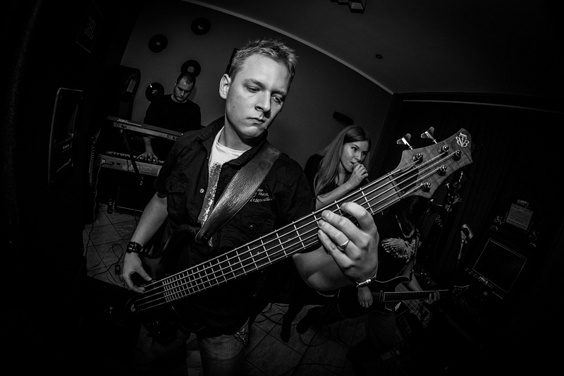 As Night Falls - koncert: As Night Falls, Katowice 'Rocksana Cafe' 11.01.2014